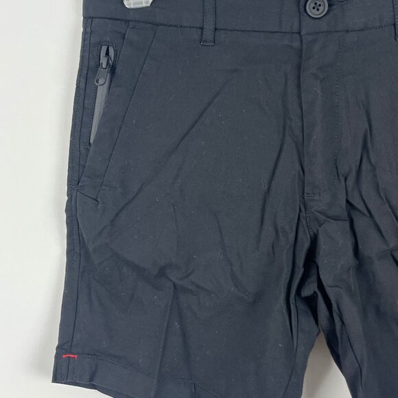Devred Chino Shorts Waist 30in Inseam 7in Rise 9.5in Black Cotton Spandex Polyam - Picture 2 of 7